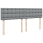 vidaXL Giroletto a Molle con Materasso Grigio Chiaro180x200 cm Tessuto vidaXL Giroletto a Molle con Materasso Grigio Chiaro180x200 cm Tessuto