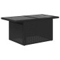 vidaXL Set Divani da Giardino 9 pz con Cuscini Nero in Polyrattan vidaXL Set Divani da Giardino 9 pz con Cuscini Nero in Polyrattan