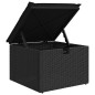 vidaXL Set Divani da Giardino 9 pz con Cuscini Nero in Polyrattan vidaXL Set Divani da Giardino 9 pz con Cuscini Nero in Polyrattan