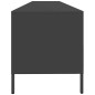vidaXL Mobile TV Nero 202x39x43,5 cm in Acciaio Laminato a Freddo vidaXL Mobile TV Nero 202x39x43,5 cm in Acciaio Laminato a Freddo