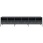 vidaXL Mobile TV Antracite 202x39x43,5 cm Acciaio Laminato a Freddo vidaXL Mobile TV Antracite 202x39x43,5 cm Acciaio Laminato a Freddo