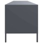 vidaXL Mobile TV Antracite 202x39x43,5 cm Acciaio Laminato a Freddo vidaXL Mobile TV Antracite 202x39x43,5 cm Acciaio Laminato a Freddo