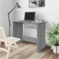 Scrivania Grigio Sonoma 100x50x76 cm in Legno Multistrato Scrivania Grigio Sonoma 100x50x76 cm in Legno Multistrato