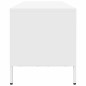 vidaXL Mobile TV Bianco 202x39x43,5 cm in Acciaio Laminato a Freddo vidaXL Mobile TV Bianco 202x39x43,5 cm in Acciaio Laminato a Freddo