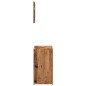 vidaXL Set Mobili da Bagno 2 pz Legno Antico in Legno Multistrato vidaXL Set Mobili da Bagno 2 pz Legno Antico in Legno Multistrato