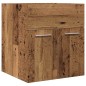 vidaXL Mobile da Bagno Legno Antico 41x38,5x46 cm in Truciolato