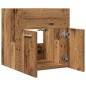 vidaXL Mobile da Bagno Legno Antico 41x38,5x46 cm in Truciolato