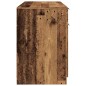 vidaXL Scrivania Legno Antico 100x50x75 cm in Truciolato