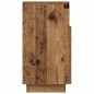 vidaXL Comodino con 2 Cassetti Legno Antico 36x36x68 cm vidaXL Comodino con 2 Cassetti Legno Antico 36x36x68 cm