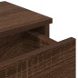 vidaXL Scaffale a Parete con Cassetti Rovere 80x31x17 cm in Truciolato vidaXL Scaffale a Parete con Cassetti Rovere 80x31x17 cm in Truciolato