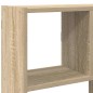 vidaXL Mensola a Cubo da Muro 12 Scomparti in Truciolato Rovere Sonoma vidaXL Mensola a Cubo da Muro 12 Scomparti in Truciolato Rovere Sonoma