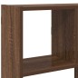 vidaXL Mensola a Muro a Cubo 12 Scomparti Truciolato Rovere Marrone