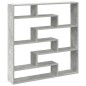 vidaXL Mensola a Cubo da Parete 7 Scomparti Truciolato Grigio Cemento vidaXL Mensola a Cubo da Parete 7 Scomparti Truciolato Grigio Cemento