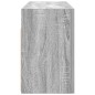 vidaXL Mobile da Bagno Grigio Sonoma 80x25x40 cm in Truciolato vidaXL Mobile da Bagno Grigio Sonoma 80x25x40 cm in Truciolato