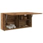 vidaXL Mobile da Bagno Legno Antico 80x25x40 cm in Truciolato vidaXL Mobile da Bagno Legno Antico 80x25x40 cm in Truciolato