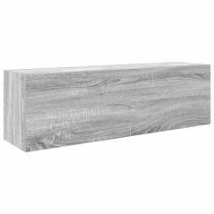vidaXL Mobile da Bagno Grigio Sonoma 100x25x30 cm in Truciolato
