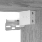 vidaXL Mobile da Bagno Grigio Sonoma 100x25x30 cm in Truciolato