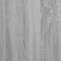 vidaXL Mobile da Bagno Grigio Sonoma 100x25x30 cm in Truciolato