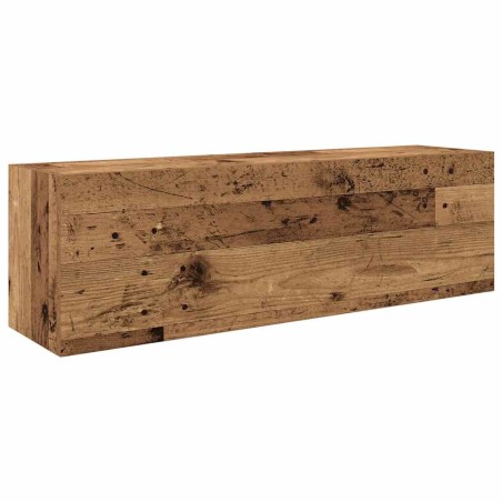 vidaXL Mobile da Bagno Legno Antico 100x25x30 cm in Truciolato