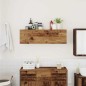 vidaXL Mobile da Bagno Legno Antico 100x25x30 cm in Truciolato vidaXL Mobile da Bagno Legno Antico 100x25x30 cm in Truciolato