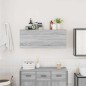 vidaXL Mobile da Bagno Grigio Sonoma 100x25x40 cm in Truciolato vidaXL Mobile da Bagno Grigio Sonoma 100x25x40 cm in Truciolato