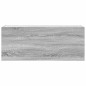 vidaXL Mobile da Bagno Grigio Sonoma 100x25x40 cm in Truciolato vidaXL Mobile da Bagno Grigio Sonoma 100x25x40 cm in Truciolato