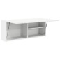 vidaXL Mobile da Bagno a Parete Bianco 100x25x40 cm in Truciolato vidaXL Mobile da Bagno a Parete Bianco 100x25x40 cm in Truciolato