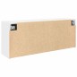 vidaXL Mobile da Bagno a Parete Bianco 100x25x40 cm in Truciolato vidaXL Mobile da Bagno a Parete Bianco 100x25x40 cm in Truciolato