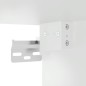 vidaXL Mobile da Bagno a Parete Bianco 100x25x40 cm in Truciolato vidaXL Mobile da Bagno a Parete Bianco 100x25x40 cm in Truciolato