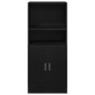 vidaXL Mobile da Cucina Nero 57x41,5x131,5 cm in Truciolato vidaXL Mobile da Cucina Nero 57x41,5x131,5 cm in Truciolato