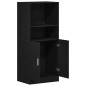 vidaXL Mobile da Cucina Nero 57x41,5x131,5 cm in Truciolato vidaXL Mobile da Cucina Nero 57x41,5x131,5 cm in Truciolato