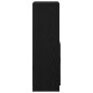 vidaXL Mobile da Cucina Nero 57x41,5x131,5 cm in Truciolato vidaXL Mobile da Cucina Nero 57x41,5x131,5 cm in Truciolato
