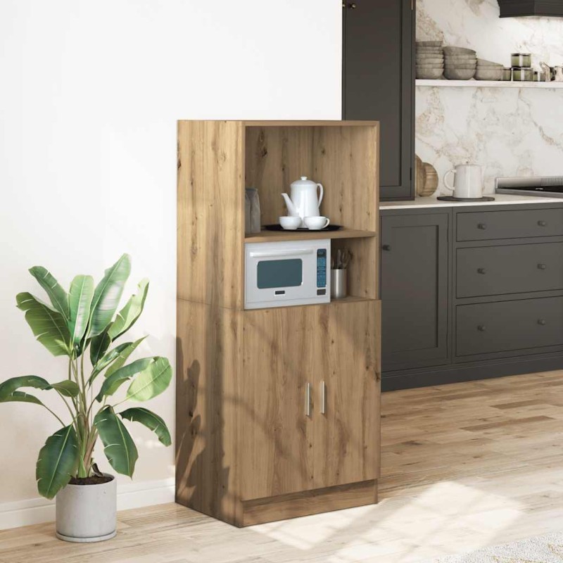 vidaXL Armadietto Rovere Artigianale 57x41,5x131,5 cm in Truciolato vidaXL Armadietto Rovere Artigianale 57x41,5x131,5 cm in Truciolato