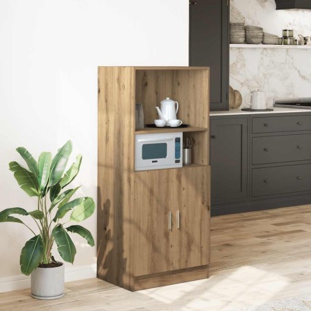 vidaXL Armadietto Rovere Artigianale 57x41,5x131,5 cm in Truciolato