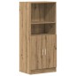 vidaXL Armadietto Rovere Artigianale 57x41,5x131,5 cm in Truciolato vidaXL Armadietto Rovere Artigianale 57x41,5x131,5 cm in Truciolato