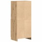 vidaXL Armadietto Rovere Artigianale 57x41,5x131,5 cm in Truciolato vidaXL Armadietto Rovere Artigianale 57x41,5x131,5 cm in Truciolato