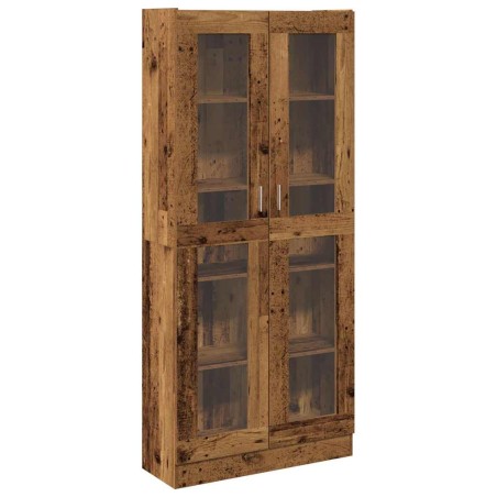 vidaXL Credenza Legno Antico 82,5x30,5x185 cm in Truciolato