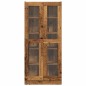 vidaXL Credenza Legno Antico 82,5x30,5x185 cm in Truciolato