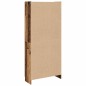 vidaXL Credenza Legno Antico 82,5x30,5x185 cm in Truciolato