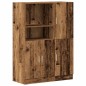 vidaXL Set di Mobili da Cucina 2 pz Legno Antico in Truciolato vidaXL Set di Mobili da Cucina 2 pz Legno Antico in Truciolato
