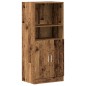 vidaXL Set di Mobili da Cucina 2 pz Legno Antico in Truciolato vidaXL Set di Mobili da Cucina 2 pz Legno Antico in Truciolato