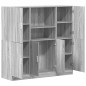 vidaXL Set di Mobili da Cucina 3 pz Grigio Sonoma in Truciolato