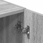vidaXL Set di Mobili da Cucina 3 pz Grigio Sonoma in Truciolato