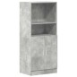 vidaXL Set di Mobili da Cucina 3 pz Grigio Cemento in Truciolato vidaXL Set di Mobili da Cucina 3 pz Grigio Cemento in Truciolato