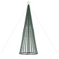vidaXL Albero di Natale a LED 1028 LED Bianco Caldo 403 cm