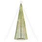 vidaXL Albero di Natale a LED 1028 LED Bianco Caldo 403 cm
