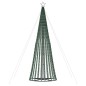 vidaXL Albero di Natale a LED 1028 LED Bianco Caldo 403 cm