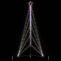 vidaXL Albero di Natale a LED 615 LED Colorato 404,5 cm