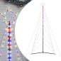vidaXL Albero di Natale a LED 615 LED Colorato 404,5 cm