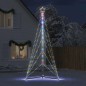 vidaXL Albero di Natale a LED 615 LED Colorato 404,5 cm